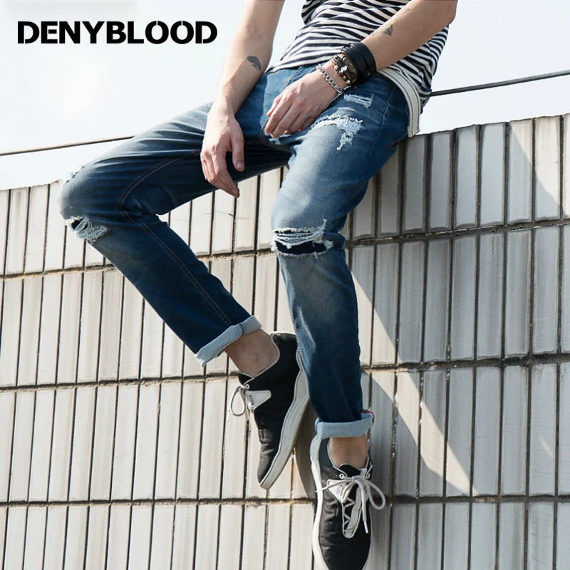 Denyblood Jeans 2017 Summer Mens Hight Stretch Denim Distressed Jeans Ripped Patchwork 3D Crinkle High Qaulity Pants 172069
Denyblood Jeans 2017 Summer Mens Hight Stretch Denim Distressed Jeans Ripped Patchwork 3D Crinkle High Qaulity Pants 172069