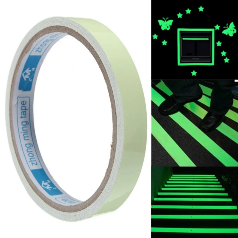 1cm/2cm/3cm/5cm Luminous Tape Sticker Night Vision UV Glow In Dark Self-adhesive Warning Tape Safety Security Outdoor Tools
1cm/2cm/3cm/5cm Luminous Tape Sticker Night Vision UV Glow In Dark Self-adhesive Warning Tape Safety Security Outdoor Tools