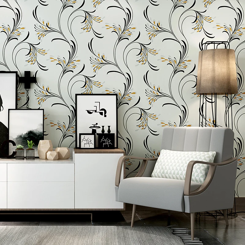 Simple Modern Non Woven Wallpaper Pastoral Flowers wall paper roll for Living Room Bedroom Study Television Background Wall
Simple Modern Non Woven Wallpaper Pastoral Flowers wall paper roll for Living Room Bedroom Study Television Background Wall
