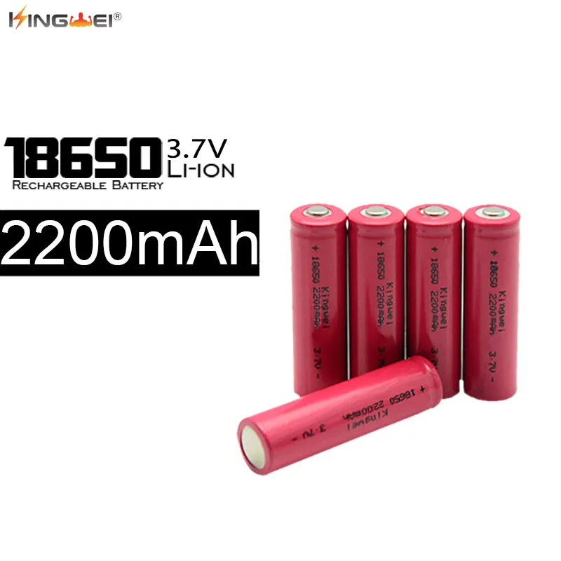 100pcs/lot 2200mah 18650 3.7V Li-ion Battery Rechargeable Batteries For Powerbank Flashlight Camera Wholesale
100pcs/lot 2200mah 18650 3.7V Li-ion Battery Rechargeable Batteries For Powerbank Flashlight Camera Wholesale
