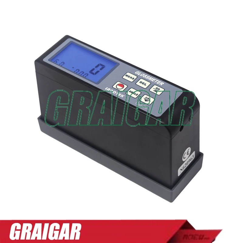 Portable Gloss Meter GM-26 with Range 0.1-200Gu 20 60 Multi-Angle and Backlight Display
Portable Gloss Meter GM-26 with Range 0.1-200Gu 20 60 Multi-Angle and Backlight Display