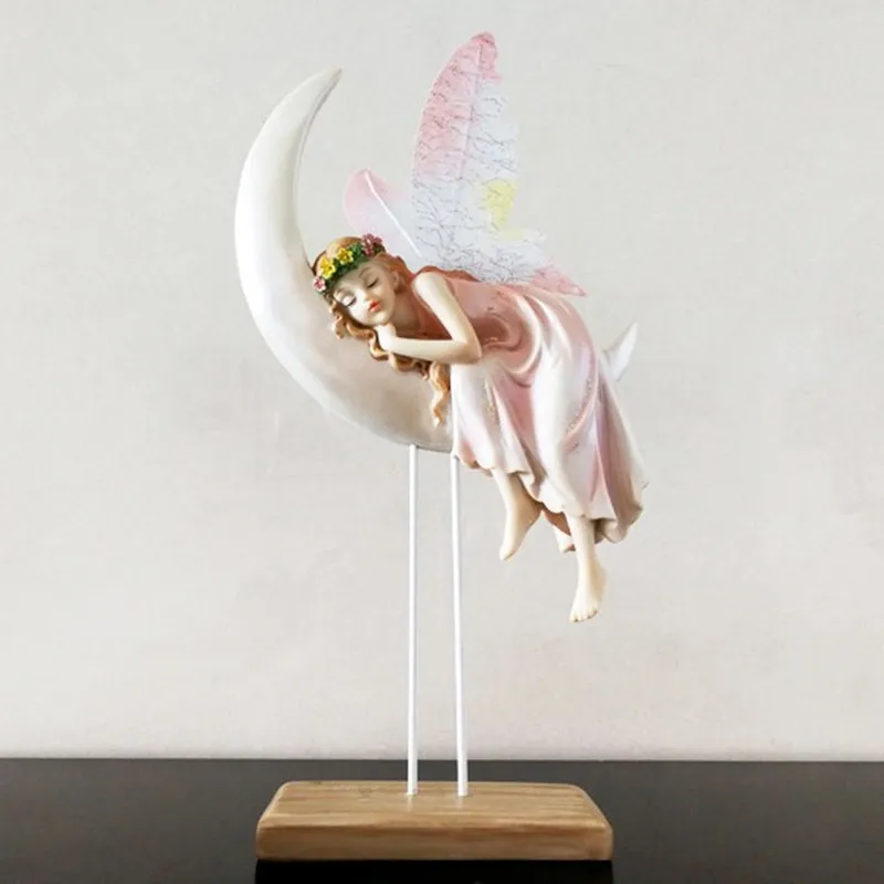 Beautiful Fairy Sleeping Angel Statue Flower Angel Figurine Art Sculpture Resin Art&Craft Home Decoration R171
Beautiful Fairy Sleeping Angel Statue Flower Angel Figurine Art Sculpture Resin Art&Craft Home Decoration R171