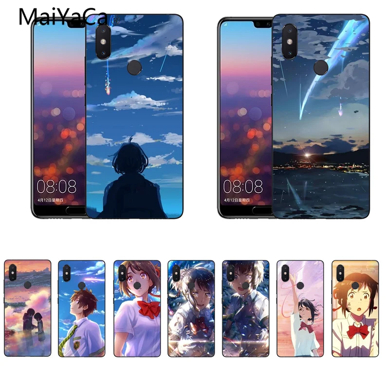 Мягкие силиконовые чехлы MaiYaCa для Xiaomi Redmi 5plus 5 Note5 Mi8 mi6 max2 max3 4X mi6|Чехлы-накладки| |