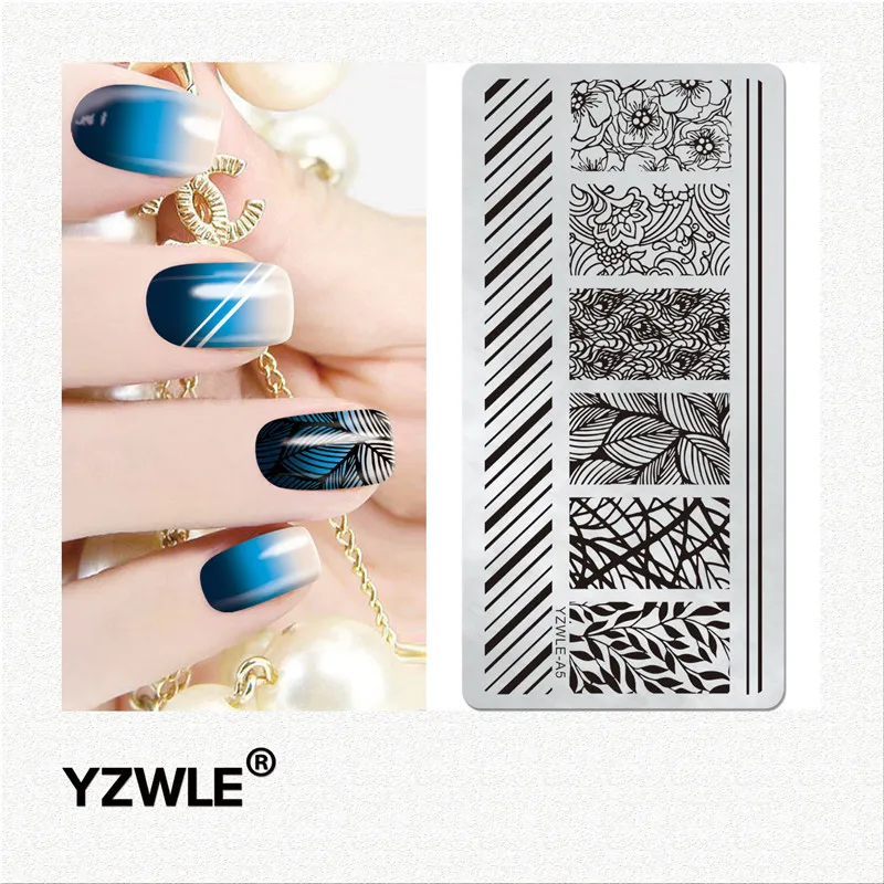 YWK New Designs Lace Mixed Stamping Nail Art Image Plates Stainless Steel Template Polish Manicure Stencil Tools
YWK New Designs Lace Mixed Stamping Nail Art Image Plates Stainless Steel Template Polish Manicure Stencil Tools