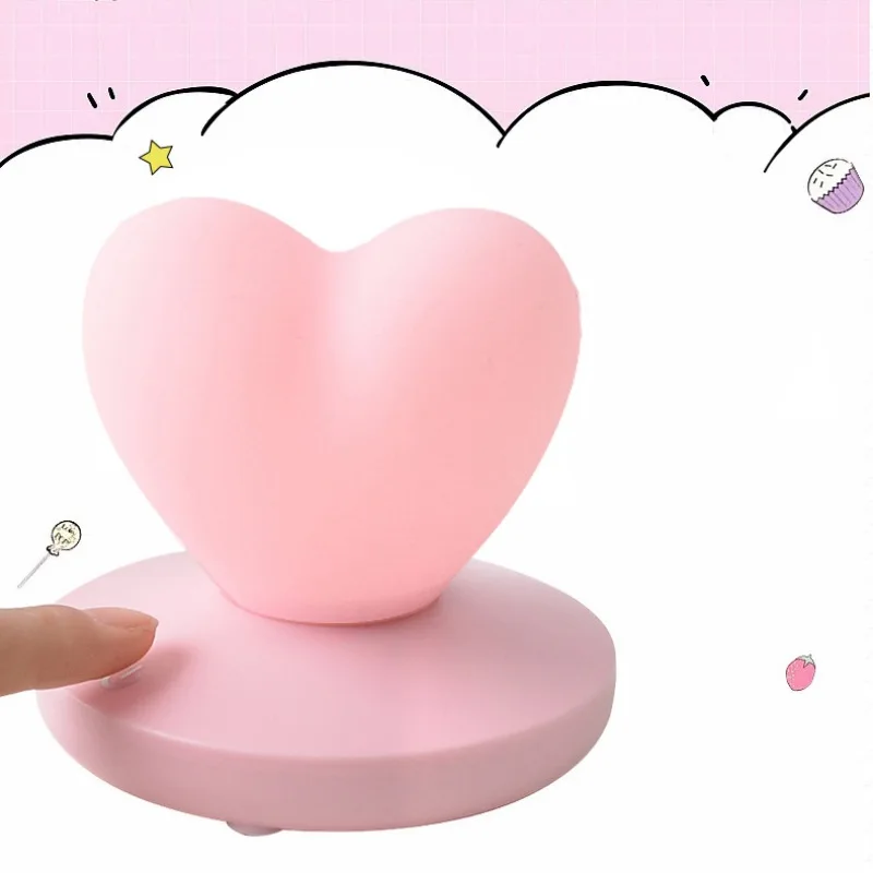 LED Touch Control Table Lamp Night Light USB Rechargable Girl Modeling Lamp Energy Saving Romantic Love Heart Shape Decoration
LED Touch Control Table Lamp Night Light USB Rechargable Girl Modeling Lamp Energy Saving Romantic Love Heart Shape Decoration