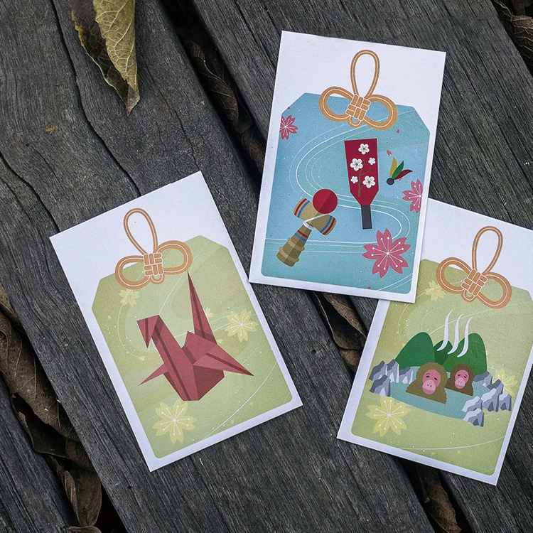 multi-use 5.7*8.7cm 54pcs Mini Card cute amulet design print Scrapbooking party invitation cards valentine Christmas
multi-use 5.7*8.7cm 54pcs Mini Card cute amulet design print Scrapbooking party invitation cards valentine Christmas