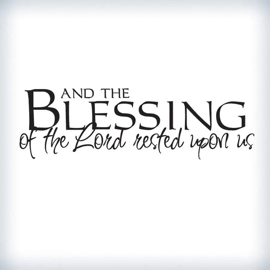 diy Black Removable Wall Decals Bedroom Living Room Office Quotes And The Blessing Of The Lord Wall Stickers Vinyl Decal ZA730 
diy Black Removable Wall Decals Bedroom Living Room Office Quotes And The Blessing Of The Lord Wall Stickers Vinyl Decal ZA730