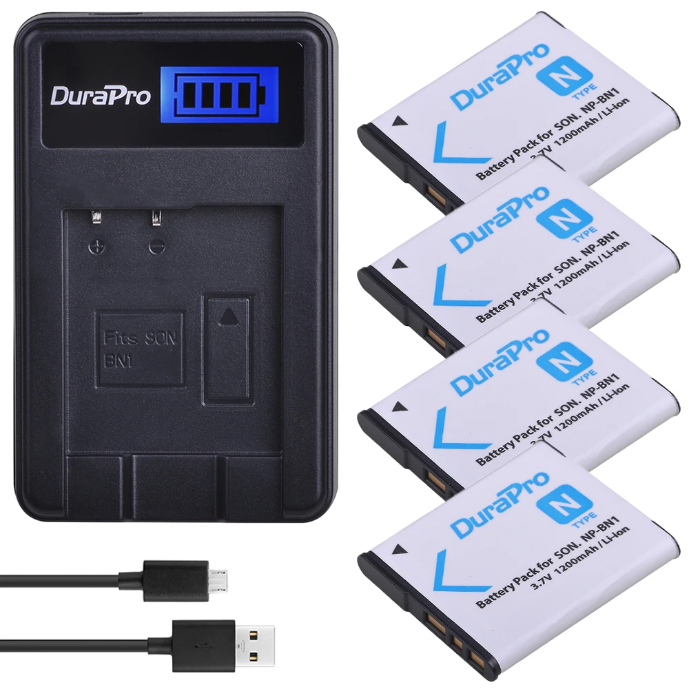 4pc 1200mAH NP-BN1 NP BN1 NPBN1 Camera Li-ion Battery + LCD USB Charger For Sony Cyber-Shot DSC S750 DSC S780 W630 TX5 W310 T99
4pc 1200mAH NP-BN1 NP BN1 NPBN1 Camera Li-ion Battery + LCD USB Charger For Sony Cyber-Shot DSC S750 DSC S780 W630 TX5 W310 T99