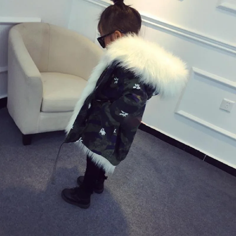 JKP autumn and winter children's imitation fur coat boys fox hair liner baby school to overcome FPC-35 | Детская одежда и