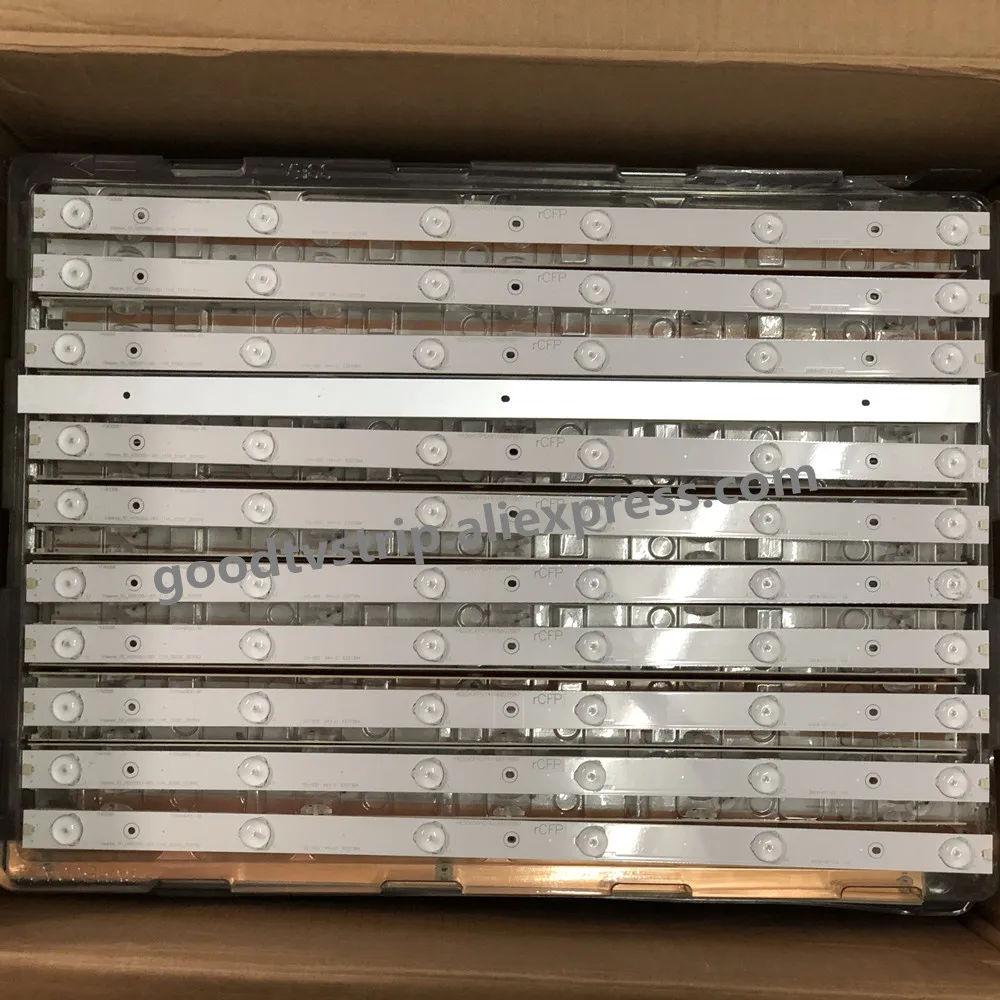 11PCS LED strip for Hisense 50k321uw 50H7GB1 50H6C LTDN50K321 LTDN50K321UWTSEU 50CU6000 50_HD500DU-B01 RSAG7.820.6311/ROH
11PCS LED strip for Hisense 50k321uw 50H7GB1 50H6C LTDN50K321 LTDN50K321UWTSEU 50CU6000 50_HD500DU-B01 RSAG7.820.6311/ROH