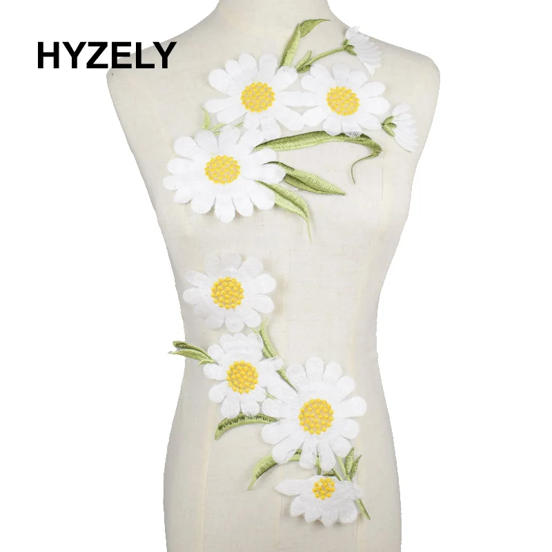 White Sun Flowers Patches Flowers Embroidered Sew On Patch For Clothing Jacket Applique DIY Accessory Scrapbooking
White Sun Flowers Patches Flowers Embroidered Sew On Patch For Clothing Jacket Applique DIY Accessory Scrapbooking