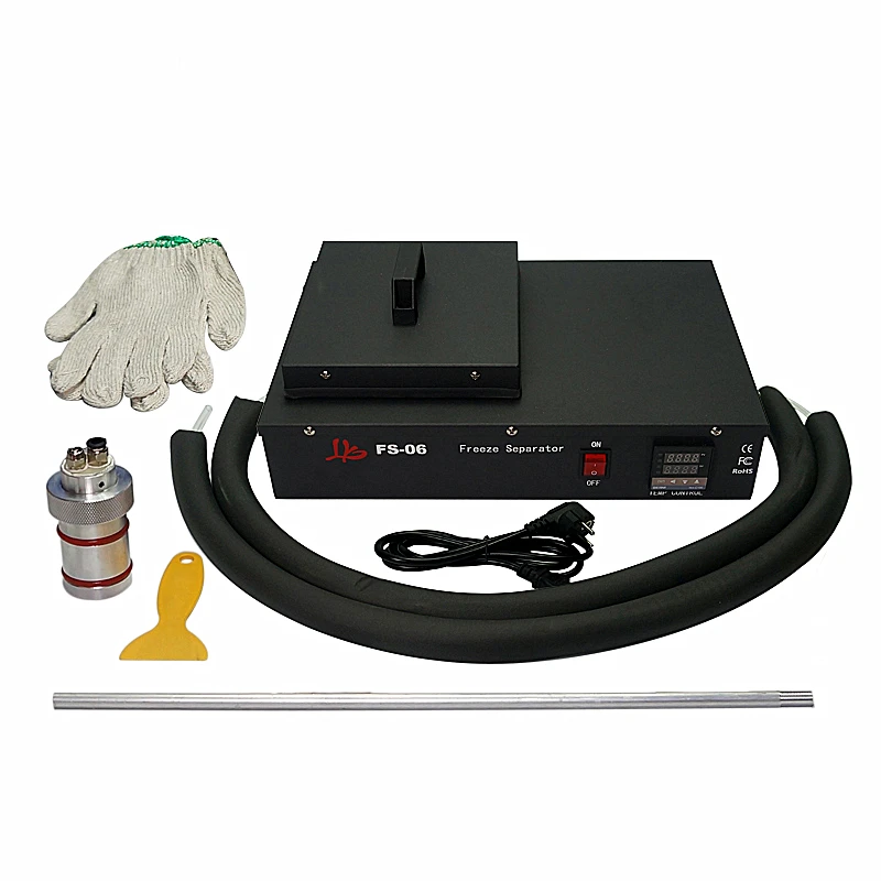 Built-in oil-free pump FS-06 Liquid nitrogen frozen Separator 2 in 1 pack with 10L liquid tank 220V | Инструменты