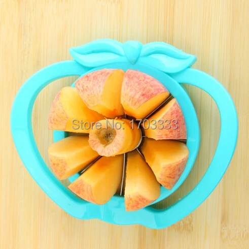 2016 New Apple Slicer Fruit Knife Apple Pear Corer Slicer Cutter Core 2 Handed Wedger Fruit Easy Cut
2016 New Apple Slicer Fruit Knife Apple Pear Corer Slicer Cutter Core 2 Handed Wedger Fruit Easy Cut
