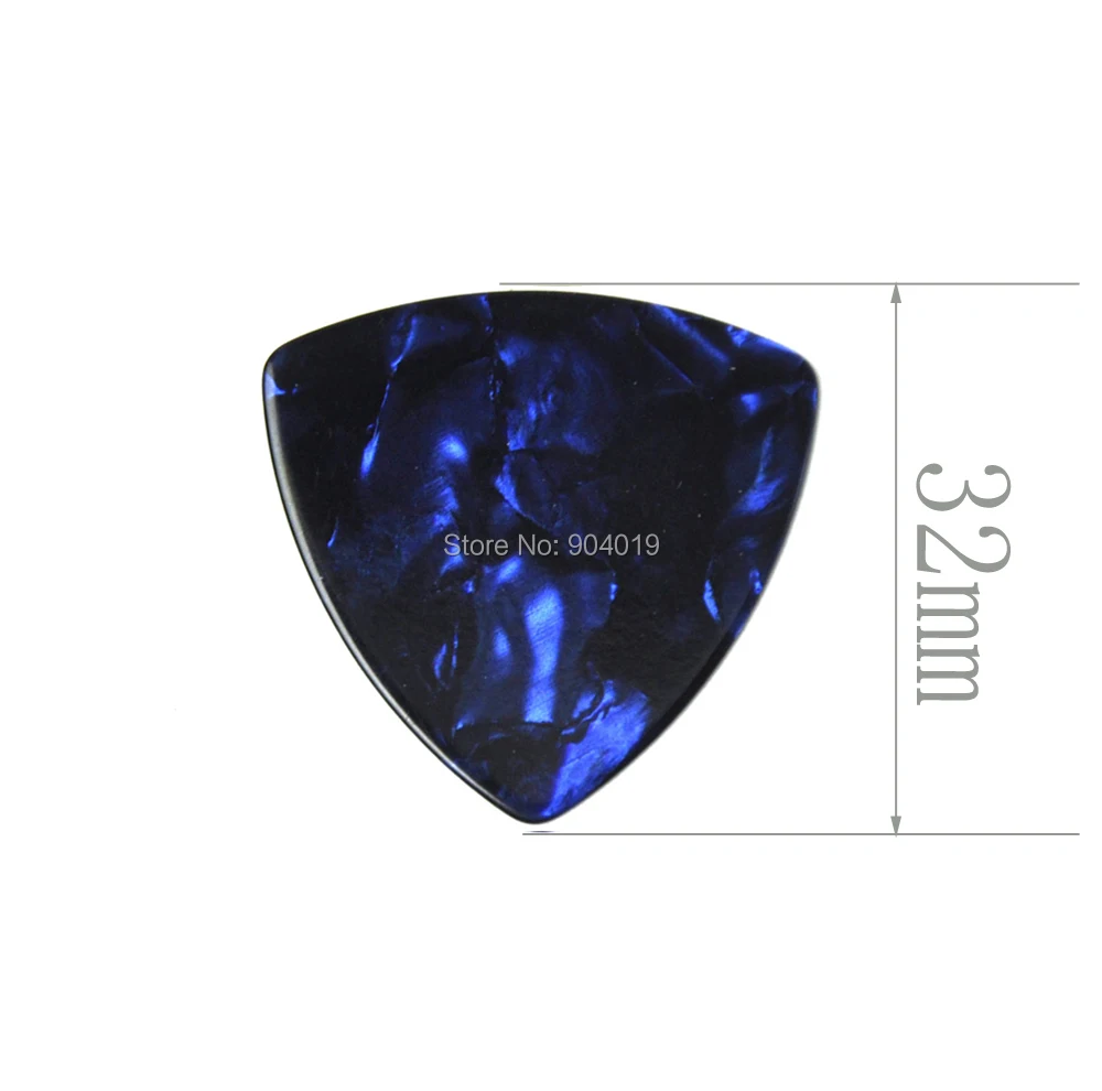 100pcs Medium 0.71mm 346 Rounded Triangle Guitar Picks Plectrums Blank Celluloid Pearl Blue
100pcs Medium 0.71mm 346 Rounded Triangle Guitar Picks Plectrums Blank Celluloid Pearl Blue
