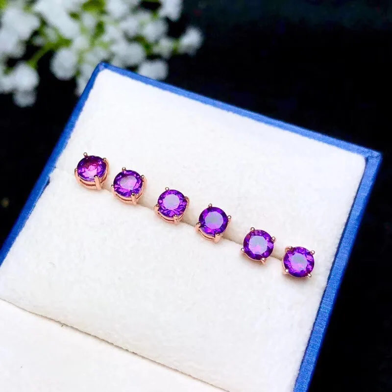 Simple Amethyst Ear Nails, 925 Silver, Special Price, Hot Selling Style. No allergy
Simple Amethyst Ear Nails, 925 Silver, Special Price, Hot Selling Style. No allergy