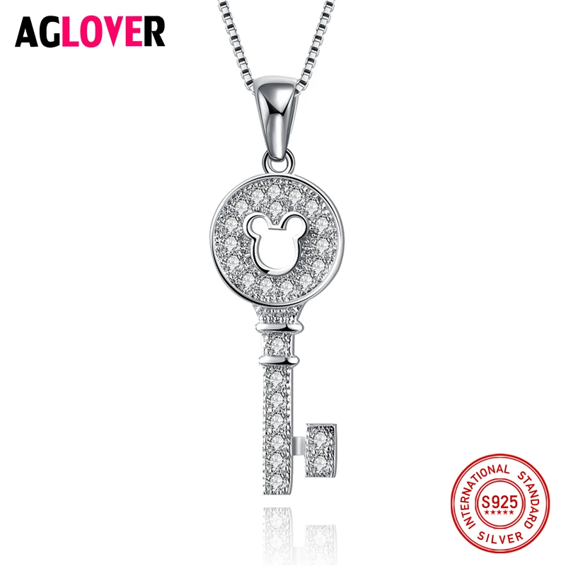 2018 Hot Sell Fashion Shiny Crystal Zircon CZ Key Design 925 Sterling Silver Ladies Pendant Necklaces Jewelry Birthday Gift
2018 Hot Sell Fashion Shiny Crystal Zircon CZ Key Design 925 Sterling Silver Ladies Pendant Necklaces Jewelry Birthday Gift