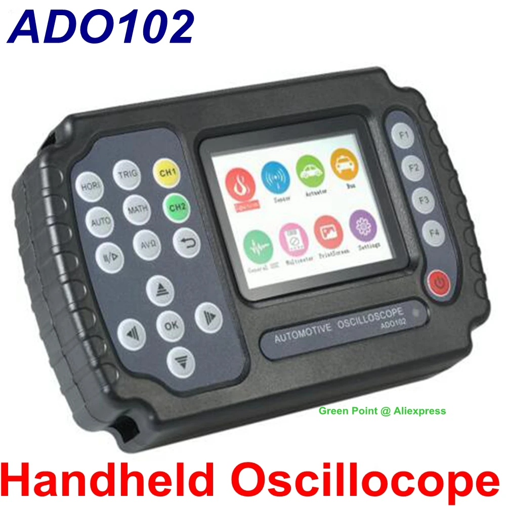Jinhan ADO102 Handheld Digital Oscilloscope 100 MSa/s Sampling Rate Multimeter Oscilloscope 2 Channels Car Repair Oscilloscope
Jinhan ADO102 Handheld Digital Oscilloscope 100 MSa/s Sampling Rate Multimeter Oscilloscope 2 Channels Car Repair Oscilloscope