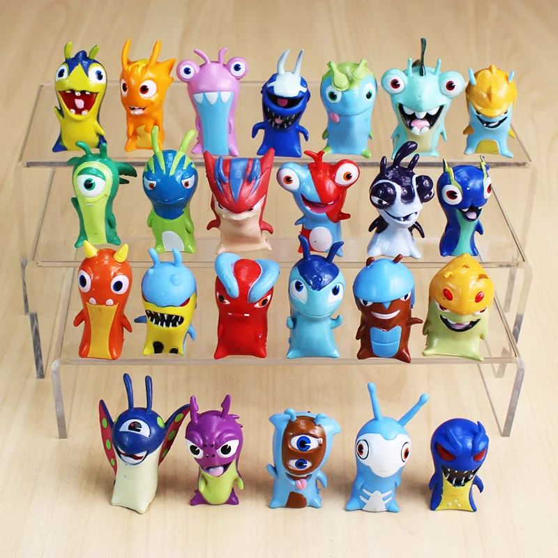 Экшн-фигурки из пвх 24 шт./лот 5 см из мультфильма Slugterra, игрушки, куклы, рождественский подарок для детей
Экшн-фигурки из пвх 24 шт./лот 5 см из мультфильма Slugterra, игрушки, куклы, рождественский подарок для детей