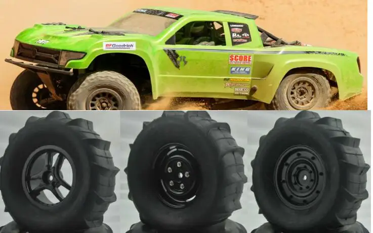 100 мм 1 9 "RC Rock Cralwer пляж пустыня колеса/шины для 1/10 Axial SCX10 Cherokee Defender D90 D110 Tamiya cc01 RC8WD