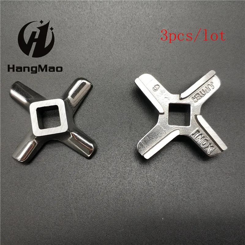 Stainless steel 2 Pieces Meat Grinder Spare Parts #5 Blade Mincer Knife Fit Bosch Philips siemens
Stainless steel 2 Pieces Meat Grinder Spare Parts #5 Blade Mincer Knife Fit Bosch Philips siemens