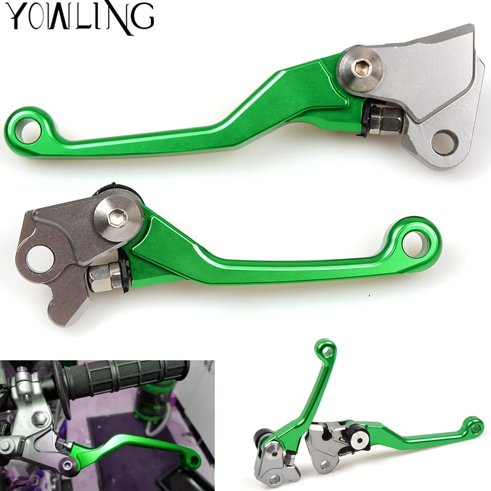 CNC Pivot Foldable Clutch Brake Lever For KAWASAKI KX125 KX250 KX 125 250 KX250F KX450F KXF 250 450 KX65 KX85 KX100 KFX450R
CNC Pivot Foldable Clutch Brake Lever For KAWASAKI KX125 KX250 KX 125 250 KX250F KX450F KXF 250 450 KX65 KX85 KX100 KFX450R
