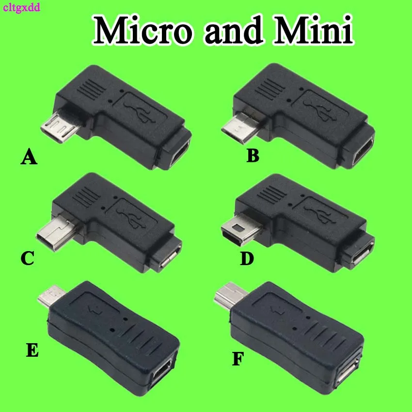 90 Degree Left & Right Angled Mini USB 5pin Female to Micro USB Male Data Sync Adapter Plug Micro USB To Mini USB Connector
90 Degree Left & Right Angled Mini USB 5pin Female to Micro USB Male Data Sync Adapter Plug Micro USB To Mini USB Connector