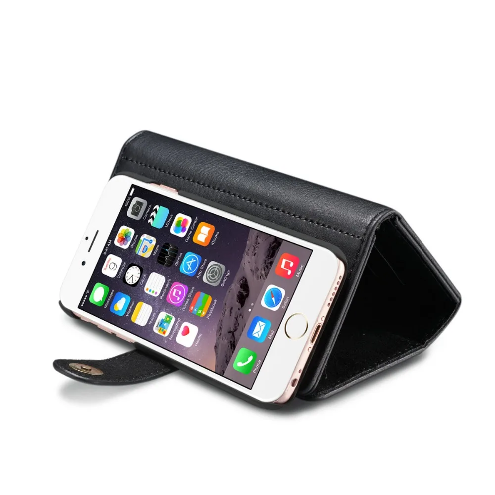 Luxury Leather Removable Flip Wallet Card Phone Case Cover For Apple iPhone 6 6s plus
Luxury Leather Removable Flip Wallet Card Phone Case Cover For Apple iPhone 6 6s plus