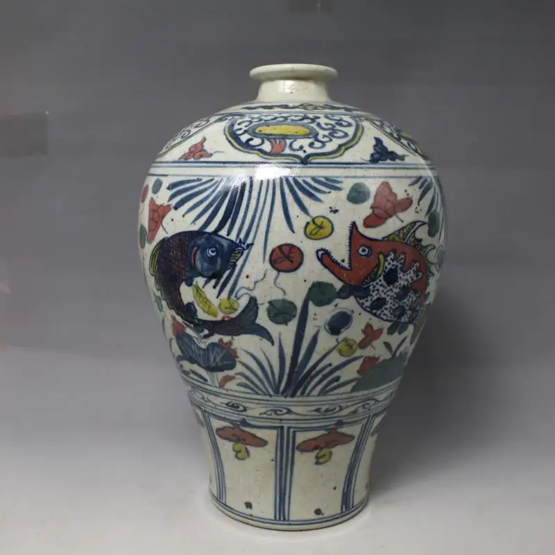 #7 антикварная фарфоровая ваза MingDynasty, синяя и белая красная бутылка для рыбы, крашеные поделки, украшения, коллекция и украшение, бесплатная ...
#7 антикварная фарфоровая ваза MingDynasty, синяя и белая красная бутылка для рыбы, крашеные поделки, украшения, коллекция и украшение, бесплатная ...