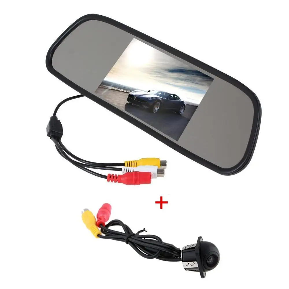 XYCING 5 Inch TFT LCD Car Monitor 480 x 272 Pixels Rear View Mirror RVC -215 + E318 Night Vision Waterproof Car Rear View Camera
XYCING 5 Inch TFT LCD Car Monitor 480 x 272 Pixels Rear View Mirror RVC -215 + E318 Night Vision Waterproof Car Rear View Camera