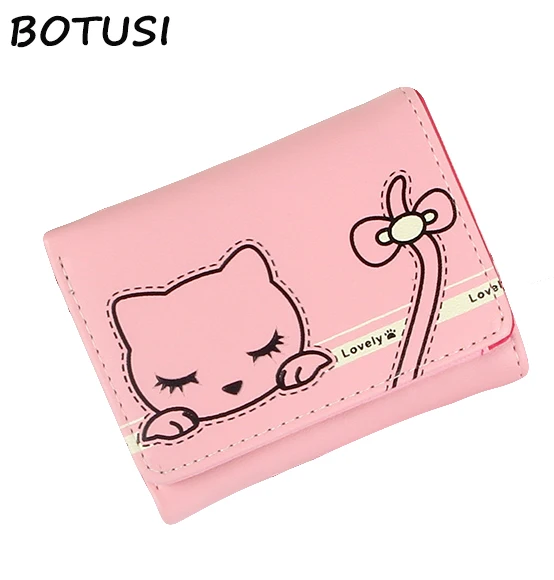 BOTUSI 2018 New Fashion Womens Wallets Mini Short Wallet Cartoon Cat Lovely Gift Photo Slot Leather Purse Credit Card Coin Purse
BOTUSI 2018 New Fashion Womens Wallets Mini Short Wallet Cartoon Cat Lovely Gift Photo Slot Leather Purse Credit Card Coin Purse