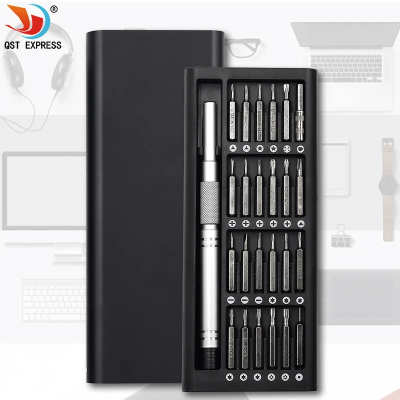 25pcs Precision Screwdriver Sets Mini Magnetic Screwdriver Set for Phone PC Camera Repair DisassembleTools
25pcs Precision Screwdriver Sets Mini Magnetic Screwdriver Set for Phone PC Camera Repair DisassembleTools