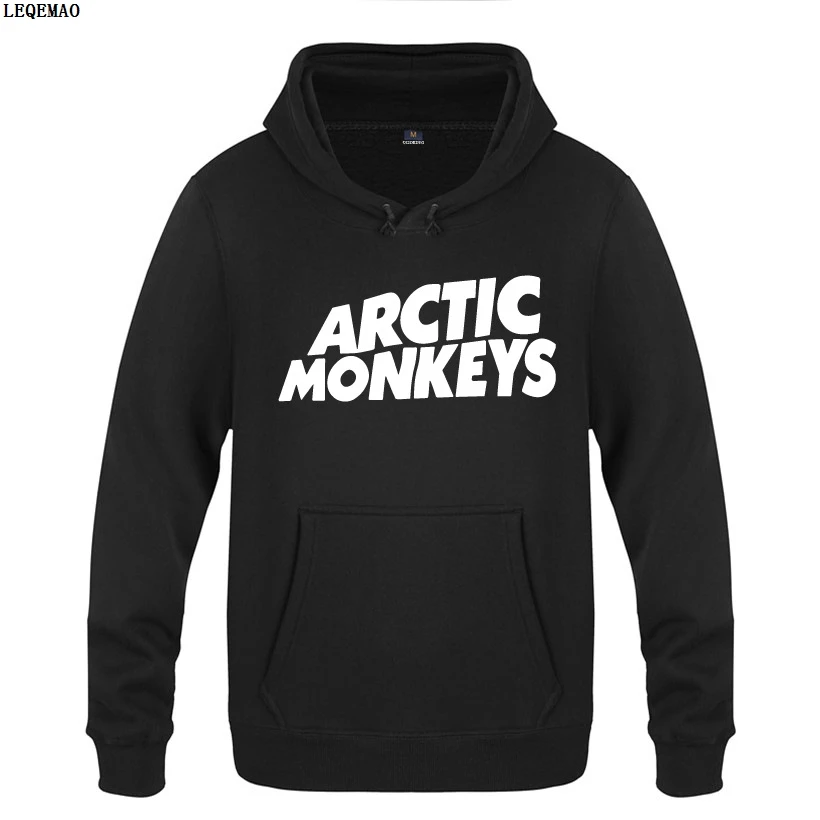 Arctic Monkeys толстовка с капюшоном Хлопок Зимние соционическом логотип Sweatershirtи