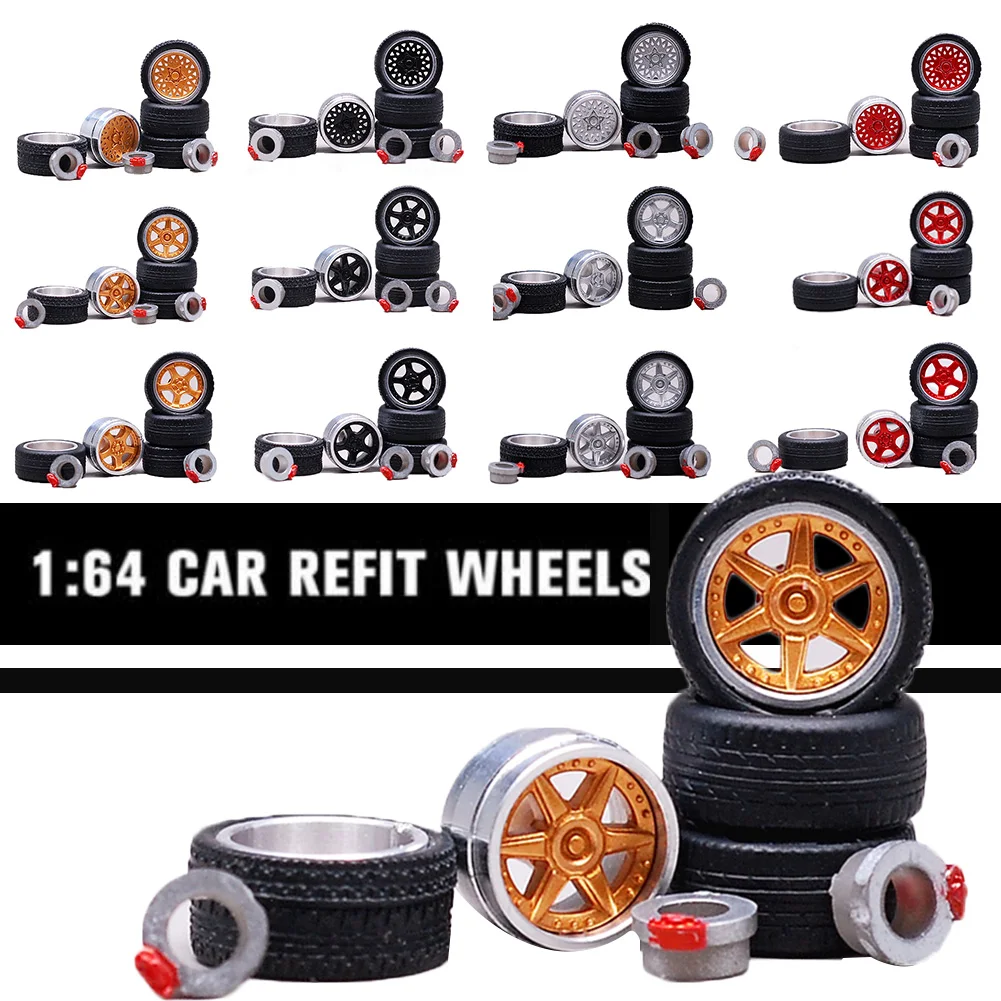1:64 12 Styles Model Modified Tire+2axles+4end Caps Diecasts Alloy Wheel Tire Rubber Vehicles General Model Of Car Change Wheel
1:64 12 Styles Model Modified Tire+2axles+4end Caps Diecasts Alloy Wheel Tire Rubber Vehicles General Model Of Car Change Wheel