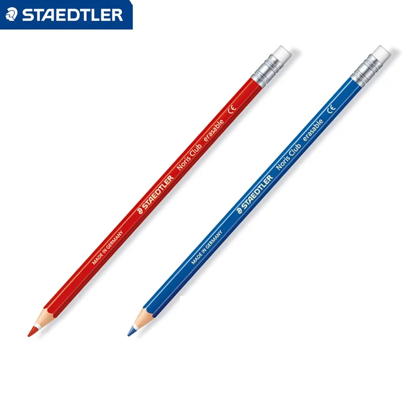 STAEDTLER 14450 Colored Pencils Red/Blue Erasable Pencil Design Draw Write Stationery Supplies 12pcs/box
STAEDTLER 14450 Colored Pencils Red/Blue Erasable Pencil Design Draw Write Stationery Supplies 12pcs/box