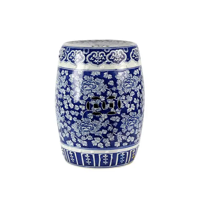 Jingdezhen handmade Ceramic stool Blue And White Plum Porcelain Stool Small Tea Table Toilet porcelain ceramic Stool
Jingdezhen handmade Ceramic stool Blue And White Plum Porcelain Stool Small Tea Table Toilet porcelain ceramic Stool