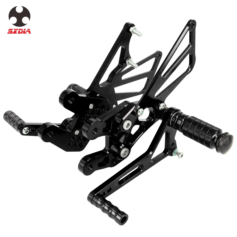 Motorcycle Accessories CNC Adjustable Foot Pegs Rear Set Footpegs Footrests For Suzuki GSX-R1000 GSXR1000 GSXR 1000 2007-2008
Motorcycle Accessories CNC Adjustable Foot Pegs Rear Set Footpegs Footrests For Suzuki GSX-R1000 GSXR1000 GSXR 1000 2007-2008