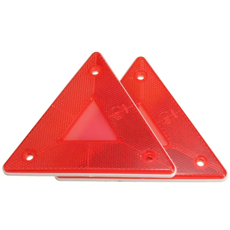 2 Pcs Car Rear LED Light for Truck Trailer Fireman Triangle Reflector Safty Warning Board Red
2 Pcs Car Rear LED Light for Truck Trailer Fireman Triangle Reflector Safty Warning Board Red