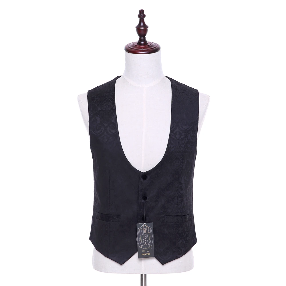 High-quality men's U-collar casual sleeveless vest vintage fashion spring and autumn vest three buttons two pockets custom made
High-quality men's U-collar casual sleeveless vest vintage fashion spring and autumn vest three buttons two pockets custom made