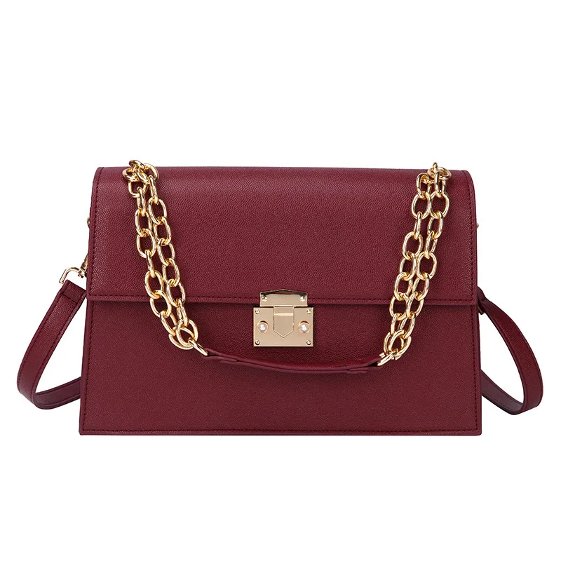 Luxury Women Pu Leather Shoulder Bag High Quality Ladies Chain Messenger Bags Fashion Designer Female Crossbody Bag Casual Tote
Luxury Women Pu Leather Shoulder Bag High Quality Ladies Chain Messenger Bags Fashion Designer Female Crossbody Bag Casual Tote