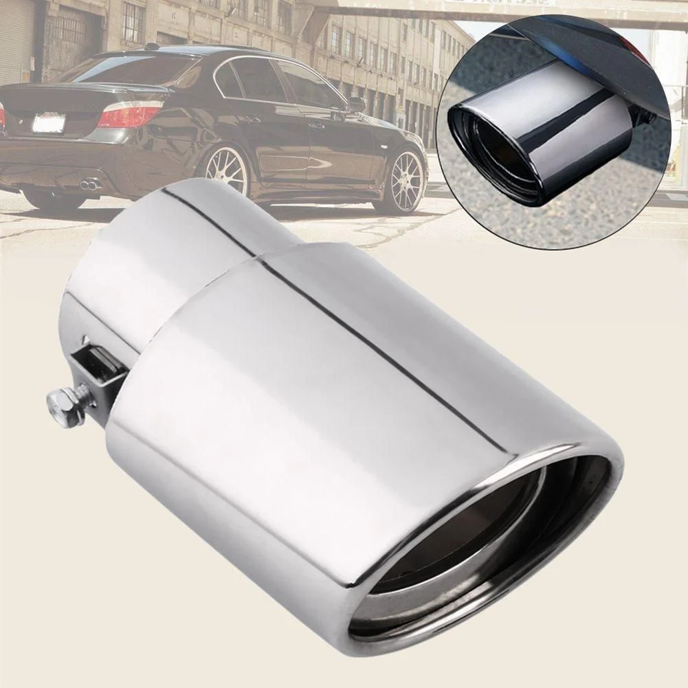 New Universal Stainless Steel Car Rear Exhaust Pipe Tail Muffler Tip Auto Exhaust System Tail Pipe Car Replacement Accessories
New Universal Stainless Steel Car Rear Exhaust Pipe Tail Muffler Tip Auto Exhaust System Tail Pipe Car Replacement Accessories