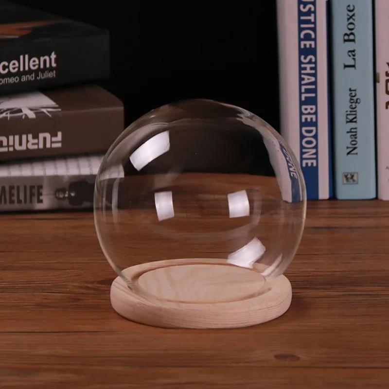 Free Shipping 84sets/pack Log Base Glass Dome Vase Diameter=10cm 12cm Friend Gift Glass Cover Home Wedding Decoration
Free Shipping 84sets/pack Log Base Glass Dome Vase Diameter=10cm 12cm Friend Gift Glass Cover Home Wedding Decoration