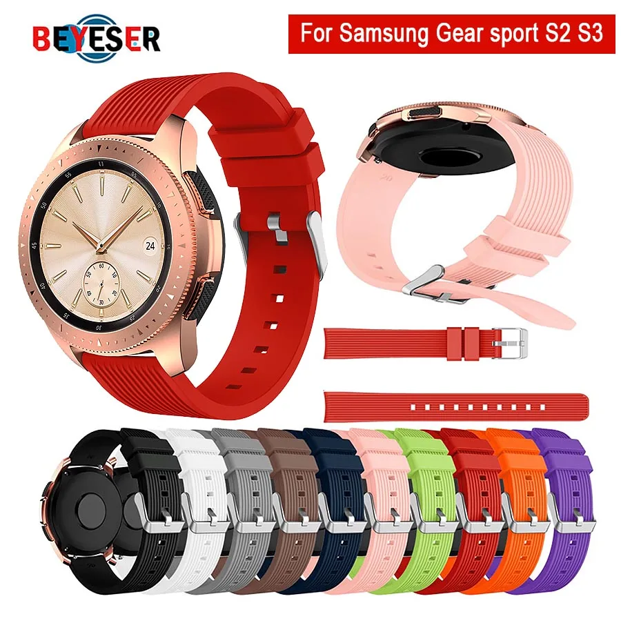 20mm 22mm Wristband for Galaxy Watch 3 41mm 45mm Strap For Samsung Gear Sport S2 S3 Classic Frontier 42mm 46mm Watch Band Belt
20mm 22mm Wristband for Galaxy Watch 3 41mm 45mm Strap For Samsung Gear Sport S2 S3 Classic Frontier 42mm 46mm Watch Band Belt