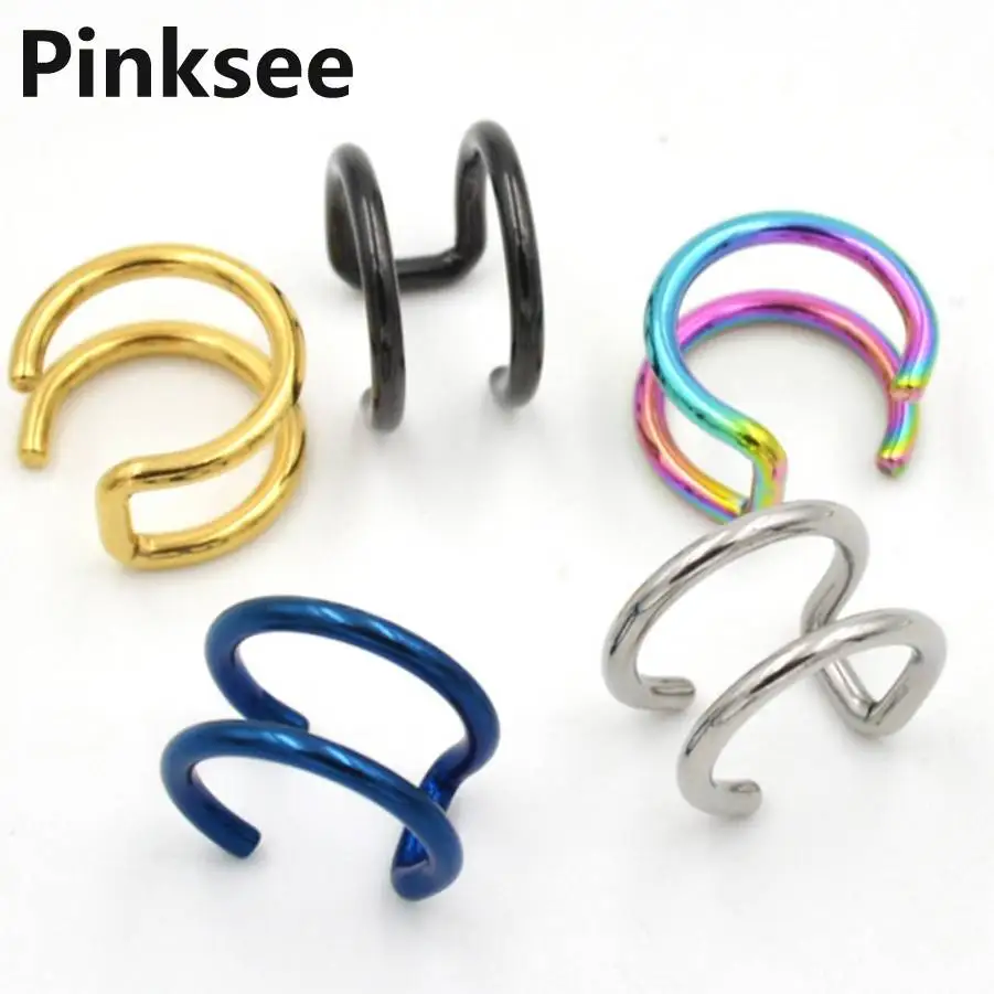 1pair Chic Punk 2 Rows Ear Clip No Ear Hole Ear Cuff Wrap Earrings For Men Women no pierced ear clip Jewelry Gift Drop Ship
1pair Chic Punk 2 Rows Ear Clip No Ear Hole Ear Cuff Wrap Earrings For Men Women no pierced ear clip Jewelry Gift Drop Ship