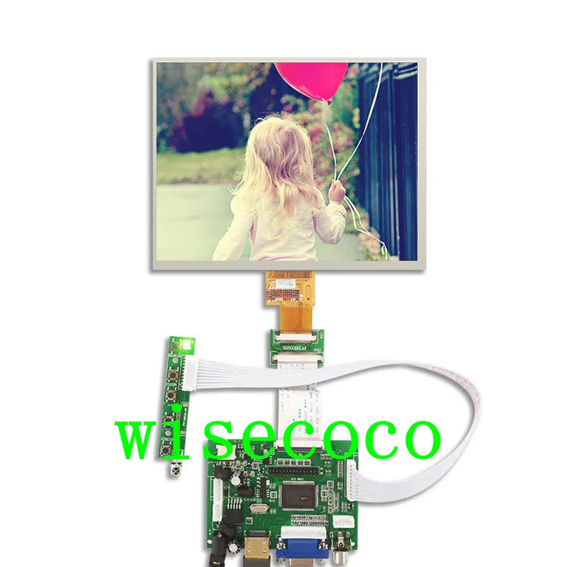 8 Inch LCD Display 1024*768 Screen IPS HJ080IA-01E HE080IA-01D VGA Audio HDMI-compatible AV Driver Control Board WISECOCO
8 Inch LCD Display 1024*768 Screen IPS HJ080IA-01E HE080IA-01D VGA Audio HDMI-compatible AV Driver Control Board WISECOCO