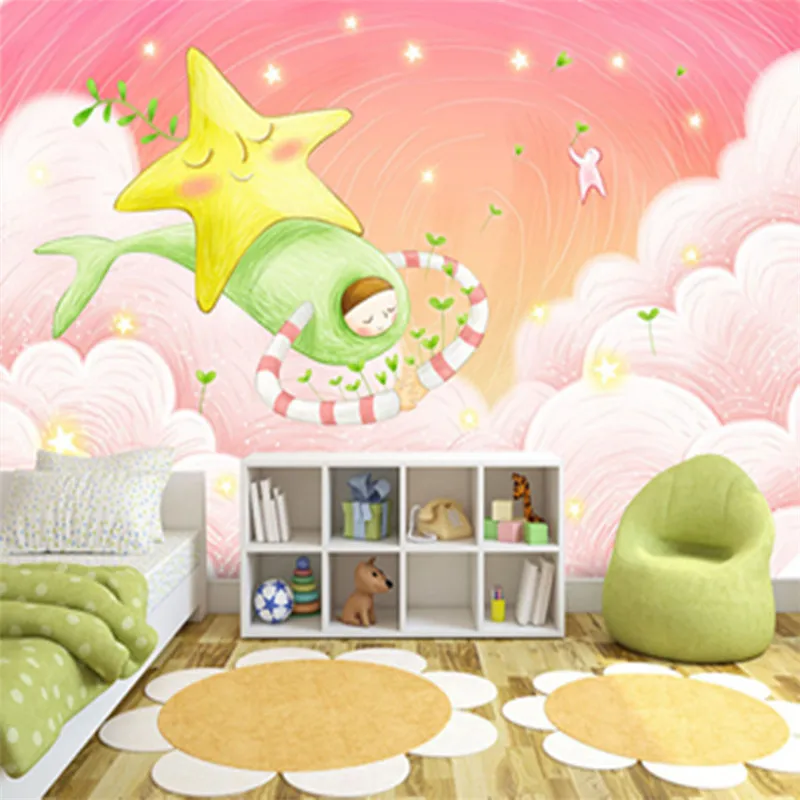 3D Custom Photo Wallpapers Cartoon Pattern Mural for Kids Wallpapers Stars Leaf for TV Sofa Living Room Children Room Home Decor
3D Custom Photo Wallpapers Cartoon Pattern Mural for Kids Wallpapers Stars Leaf for TV Sofa Living Room Children Room Home Decor