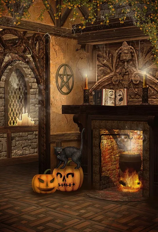 Halloween Backdrops for Kids Evil Pumpkins Fireplace Indoor Photophone Background Vinyl Photography Backdrop for Portrait Foto 
Halloween Backdrops for Kids Evil Pumpkins Fireplace Indoor Photophone Background Vinyl Photography Backdrop for Portrait Foto