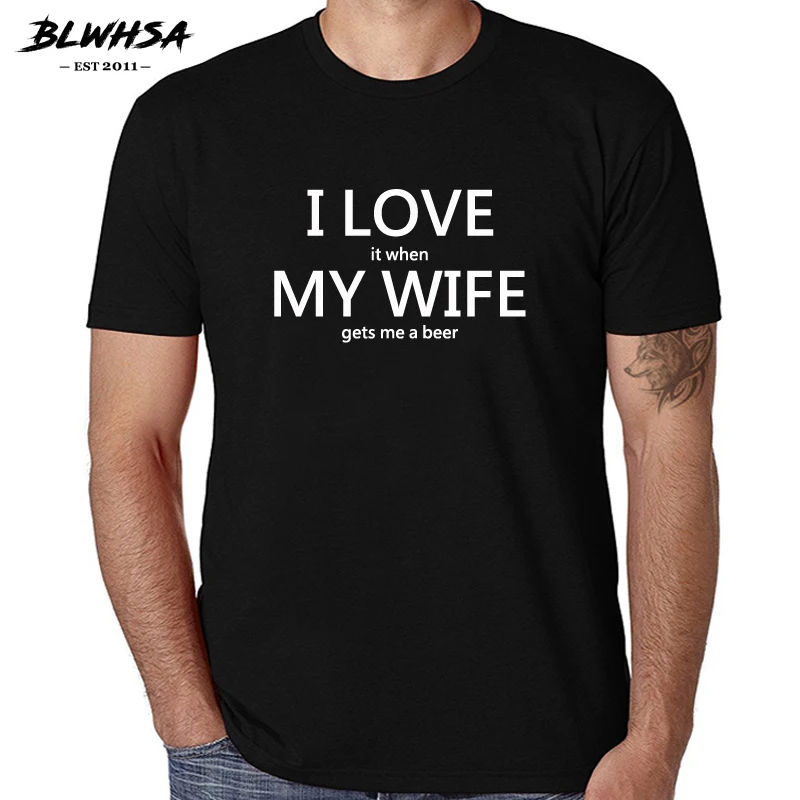 BLWHSA Fashion Men T Shirt I LOVE MY WIFE Printed Multi-color Optional Short Sleeve 100% Cotton O-neck Casual Loves Men T-shirt
BLWHSA Fashion Men T Shirt I LOVE MY WIFE Printed Multi-color Optional Short Sleeve 100% Cotton O-neck Casual Loves Men T-shirt