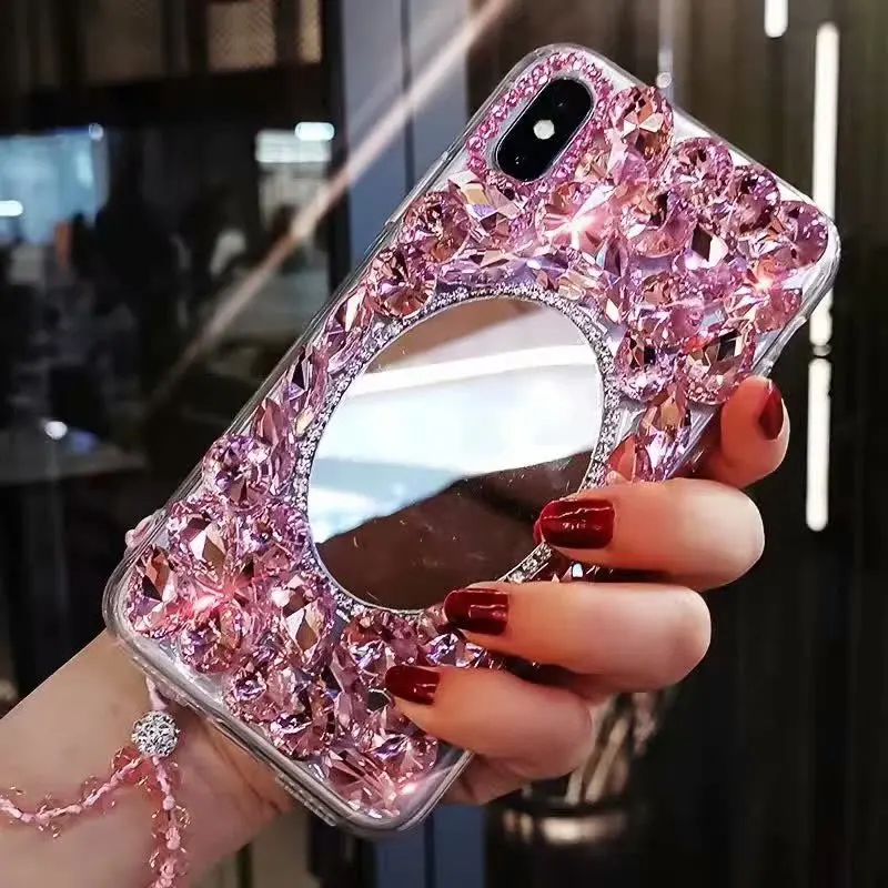 XINGDUO Glitter case cover for iphone X XS Bling Diamonds Makeup Mirror case for iphone XS MAX XR 5 5S 6 6S 7 8 Plus soft shell
XINGDUO Glitter case cover for iphone X XS Bling Diamonds Makeup Mirror case for iphone XS MAX XR 5 5S 6 6S 7 8 Plus soft shell