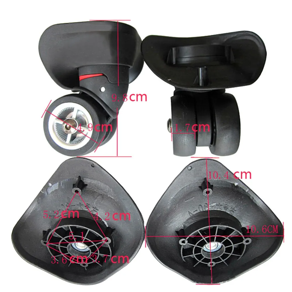 A08 1 pair Left Right Trolley Case repair wheel Universal travel suitcase accessories wheel ABS+Nylon
A08 1 pair Left Right Trolley Case repair wheel Universal travel suitcase accessories wheel ABS+Nylon