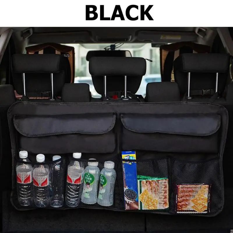 VODOOL Universal Car Trunk Organizer Adjustable Backseat Storage Bag Net High Capacity Multi-Pocket Car Seat Back Organizer Bags
VODOOL Universal Car Trunk Organizer Adjustable Backseat Storage Bag Net High Capacity Multi-Pocket Car Seat Back Organizer Bags